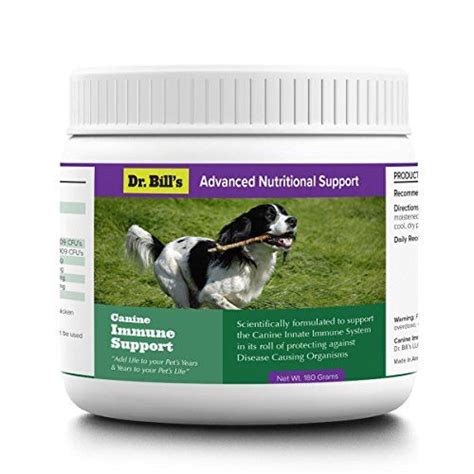 Dr. Bill's Canine Immune Support Pet Supplement - Immunity Supplement