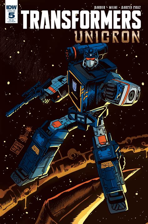 Idw Transformers Unicron 5 Retailer Incentive Cover A And B