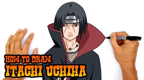 How To Draw Itachi Uchiha Naruto Shippuden Youtube