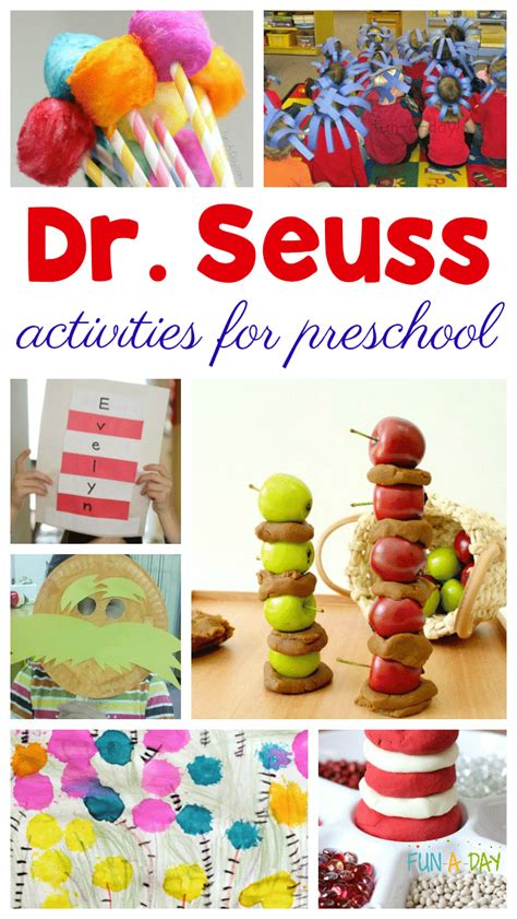25 Dr Seuss Activities For Preschool Fun A Day