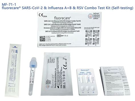 Fluorecare Sars Cov 2 And Influenza Ab And Rsv Antigen Combo Test Kit 5