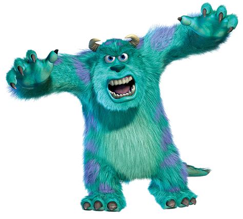 Sully Monsters Inc Png View Larger Disney Monsters Inc Colouring