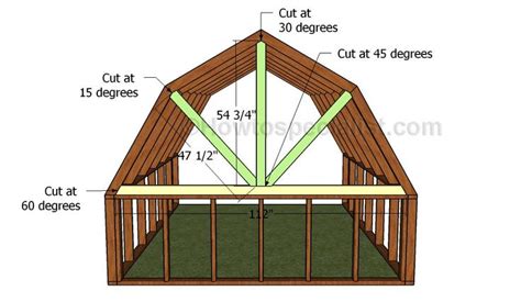 10x12 Barn Shed Plans Howtospecialist How To Build Step By Step