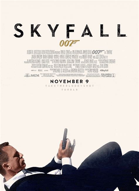 I Love This Moving Skyfall Poster Animated Movie Posters Movie