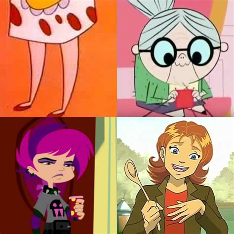 Four Characters Voiced By Candi Milo By Adrenalinerush1996 On Deviantart