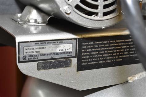 Campbell Hausfeld Cast Iron Series 230 Air Compressor