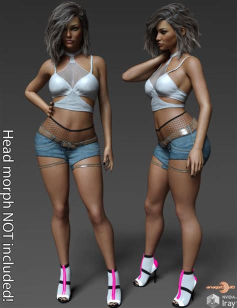 Curvy Body Morphs For G8f Vol 1 3d Models For Poser And Daz Studio