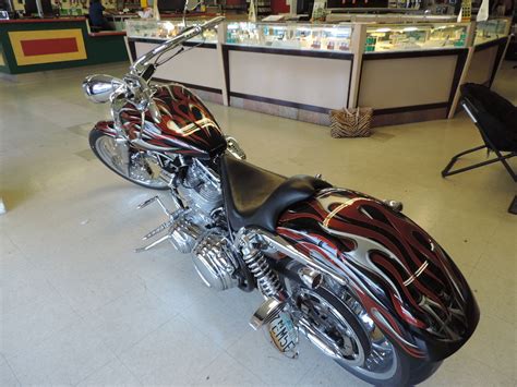 2003 Arlen Ness Y2k Custom Motorcycle Clean Bike Black Red And Silver