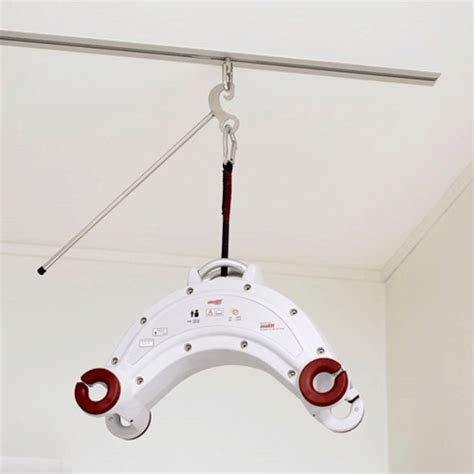 Molift Nomad Patient Ceiling Lift Connected To Ceiling