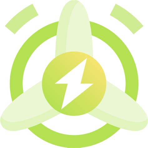 Icono De Energía Eólica Fatima Green