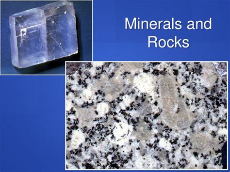 Ppt Minerals And Rocks Powerpoint Presentation Free Download Id