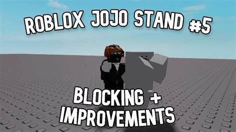 Roblox Jojo Stand Tool 5 Final Youtube