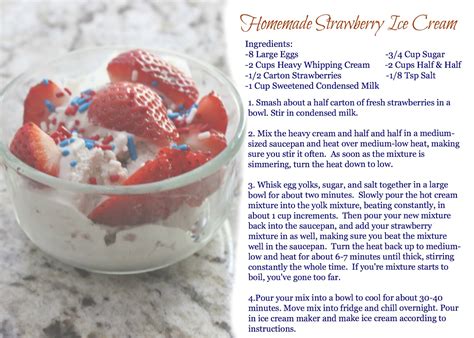 Easy And Delicious Homemade Strawberry Ice Cream Recipe