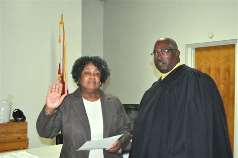 Incoming White Hall Mayor And Council Take Oath Of Office Lowndes