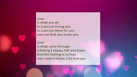 I Love You Poems Text And Image Poems Quotereel