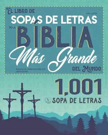 Sell Buy or Rent El Libro de Sopas de Letras de la Bíblia Más Grand