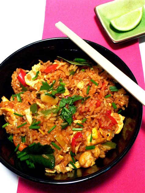 About Thai Red Rice Asian Inspired Dishes Red Rice Curry Fried Rice