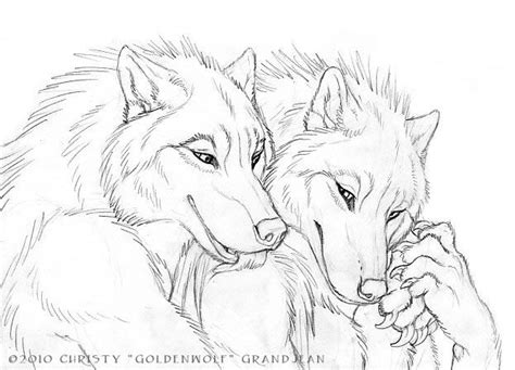 Wolf Couples Custom Color Auctions Werewolf Art Werewolf Couples Wolf