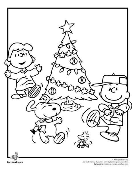 Charlie Brown And Snoopy Christmas Coloring Pages Free Printable Sheets Hot Sex Picture