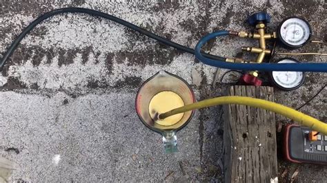 How to anoint oil poe. POE oil change Hermitic Refrigeration Compressor Drain R22 ...