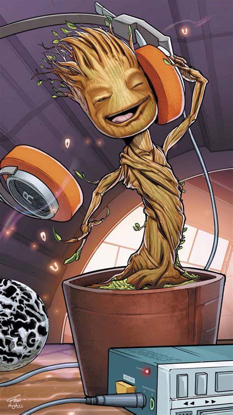 Groot Iphone Wallpapers Top Free Groot Iphone Backgrounds