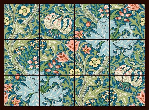 Arts And Crafts Tiles William Morris William De Morgan Tile
