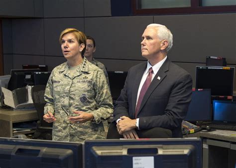 Vice President Visits Front Range North American Aerospace Defense