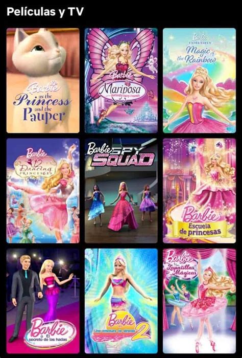 ¡llegan A Netflixtodas Las Películas De Barbie Están Ya Disponibles En