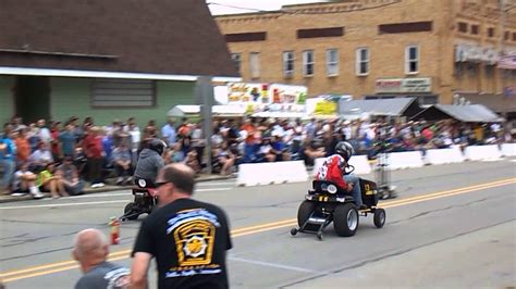 3 Mod Class At 2014 Knox Horsethief Days Lawn Tractor Drag Races Youtube