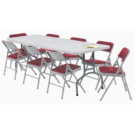Lightweight Blow Molded Folding Tables | Becker's School Supplies