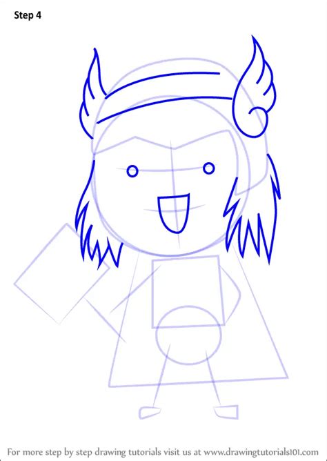 How To Draw Chibi Thor Chibi Characters Step By Step