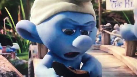 The Smurfs Movie Clumsy Goes To Rehearsal Youtube