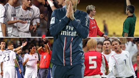 David Beckham Retires The Red Cards Huffpost Uk Sport