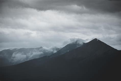 Free Images Sky Cloud Mountainous Landforms Highland Ridge