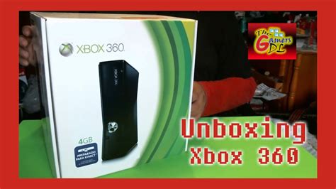 Unboxing Xbox 360 Slim 4g Youtube