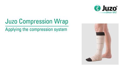 Applying The Compression System Juzo Compression Wrap Youtube