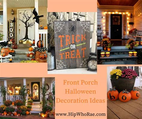 Front Porch Halloween Decoration Ideas Hip Who Rae