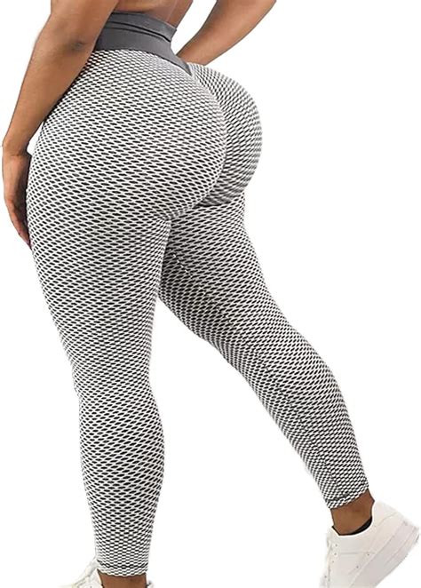 wholesale prices seasum womens high waist yoga pants ruched butt lifting tummy control workout