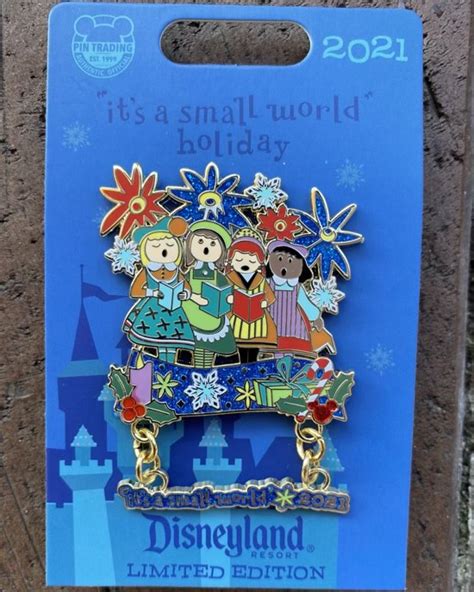 Its A Small World Holiday 2021 Disney Pin Releases Disney Pins Blog