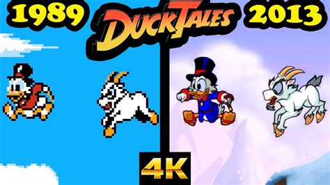 Evolution Of Ducktales Games 1989 2013 Youtube