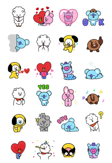 jungkook bt21 character pin by m prs on bts kpopbuzz
