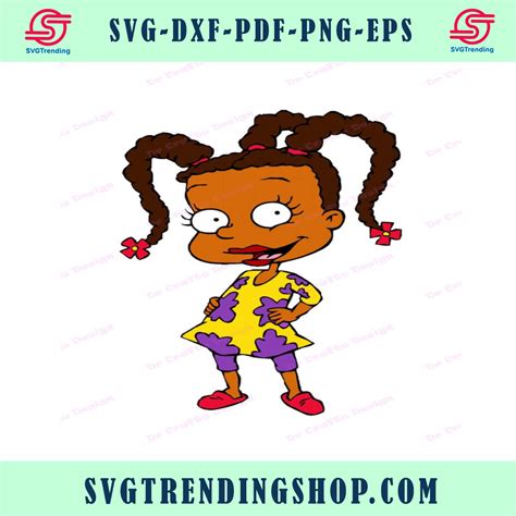 Susie Carmichael Rugrats Svg Dxf Eps Png Cricut Silhouette Images And