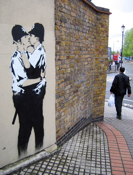 Banksy Kissing Coppers Art Of The State