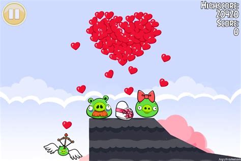 Angry Birds Seasons Hogs And Kisses Golden Egg 6 Walkthrough