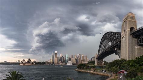 Timelapse Of A Storm Over Sydney Youtube
