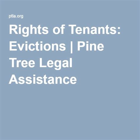 Rights Of Tenants Evictions Tenants Being A Landlord Assistant