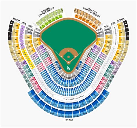 Dodgers Stadium Interactive Seat Map Bios Pics