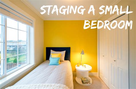 How To Stage A Small Bedroom Foxy Home Staging