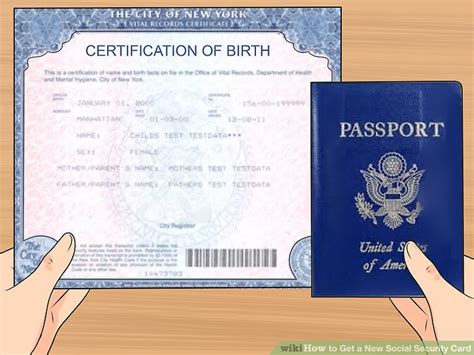 how to get a new social security card with pictures wikihow
