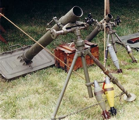 Larmement De La 4th Infantry Division Le Mortier M1 De 81mm